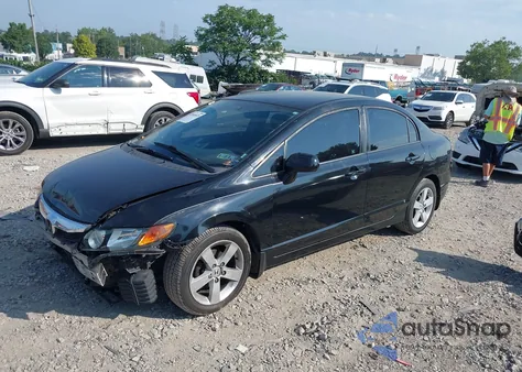 2010 Honda Civic Lx из США, поврежденный, VIN 2HGFA1F54AH549201